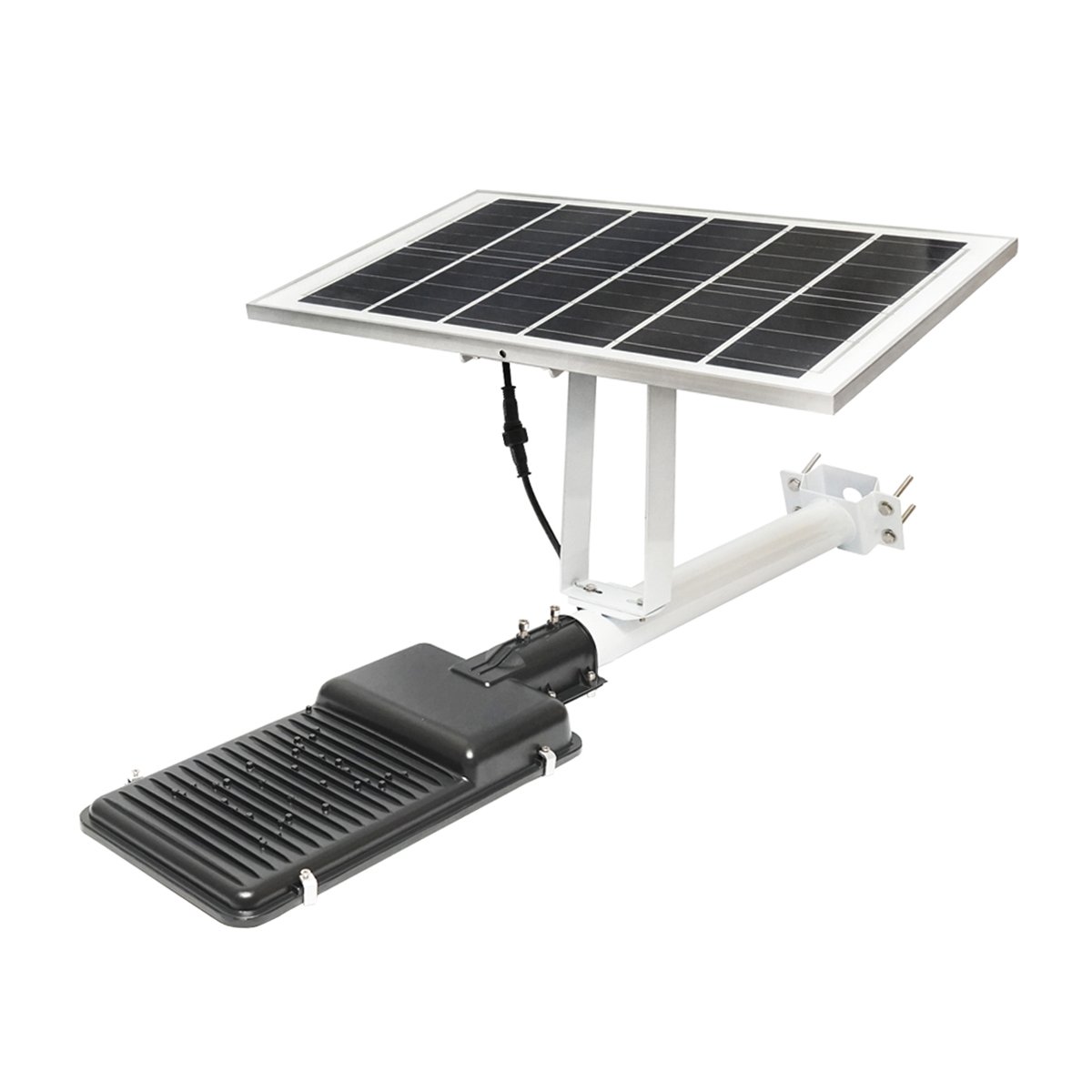 Lampa solara LED 300W cu panou solar 28W, baterie LifePo4 3.2V/40Ah, 6000-8000K, senzor de miscare, telecomanda IP65 Breckner Germany